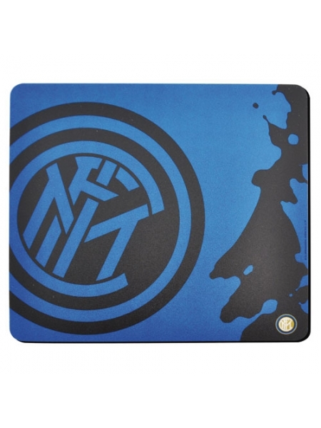 Tappetino mouse rettangolare con logo ufficiale Inter